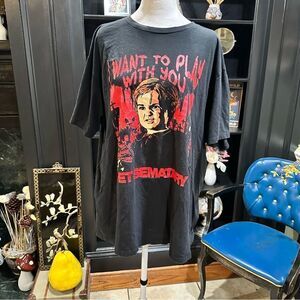 American Classics Pet Sematary Horror T-Shirt Size XL